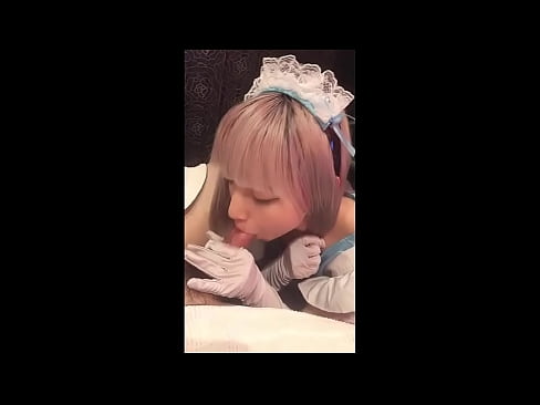 ❤️ Japanese Idol [mayuka], fransk hushjelp kostyme, del 1, blowjob og rykk av med lotion ☑ Sludder hos oss ❌️❤