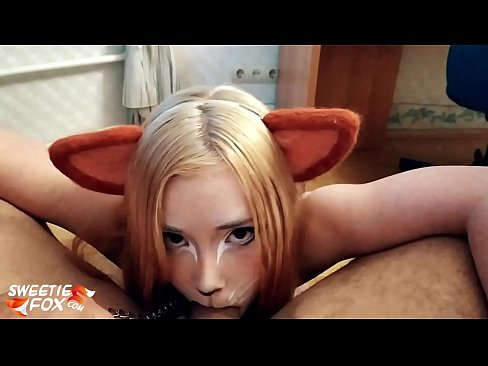 ❤️ Kitsune svelge pikk og cum i munnen ☑ Sludder hos oss ❌️❤