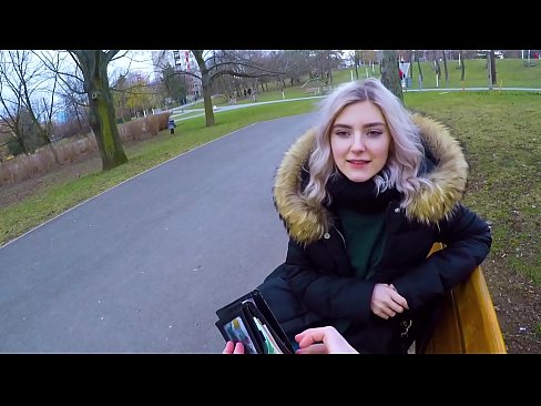 ❤️ Svelger en fremmeds varme sperm for penger - blowjob i parken av Eva Elfie ☑ Sludder hos oss ❌️❤